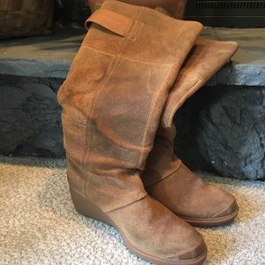 Sorel Toronto wedge suede tall boots